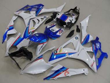 Comprare Carena Moto BMW S1000RR 2009-2014 - Bianco Rosso Blu Castrol Pirelli