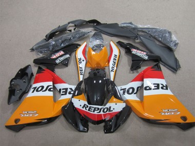Comprare Carena Moto Honda CBR125R 2011-2016 - Arancia Bianco Rosso Nero Lucido Repsol