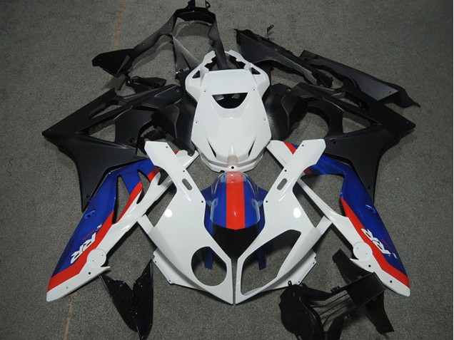 Comprare Carena Moto Honda CBR600RR 2003-2004 - Bianco Rosso Blu Nero Opaco