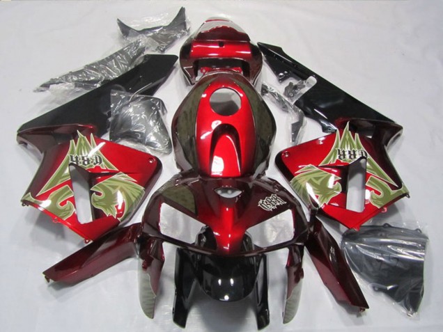 Comprare Carena Moto Honda CBR600RR 2005-2006 - Nero Rosso