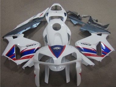 Comprare Carena Moto Honda CBR600RR 2005-2006 - Bianco Blu Rosso Argento