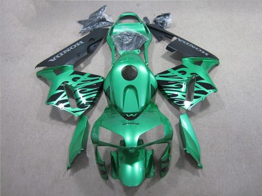 Comprare Carena Moto Honda CBR600RR 2005-2006 - Verde Nero