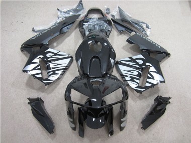 Comprare Carena Moto Honda CBR600RR 2005-2006 - Nero Lucido Argento Fiamma