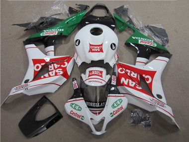 Comprare Carena Moto Honda CBR600RR 2007-2008 - Bianco Rosso Verde San Carlo