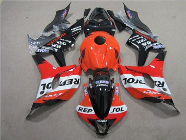 Comprare Kit Carena Moto Completo Honda CBR600RR 2007-2008 - Arancia Bianco Rosso Nero Lucido Repsol