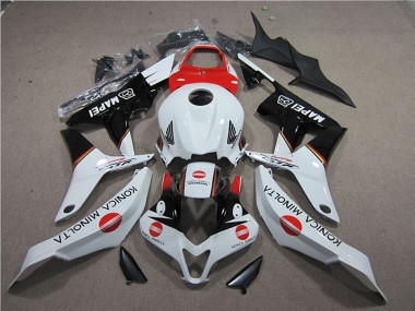 Comprare Carena Moto Honda CBR600RR 2007-2008 - Bianco Rosso Nero Lucido Konica Minolta MAPEI