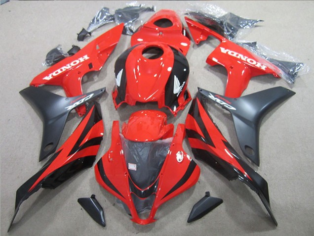 Comprare Carena Moto Honda CBR600RR 2007-2008 - Rosso Nero Lucido Nero Opaco