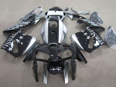 Comprare Carena Moto Honda CBR600RR 2007-2008 - Argento Nero Lucido SevenStars