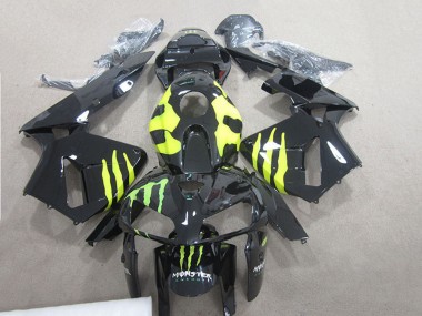 Comprare Carena Moto Honda CBR600RR 2007-2008 - Nero Lucido Giallo Verde Mostro