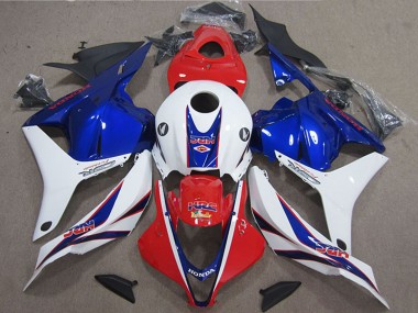 Comprare Carena Moto Honda CBR600RR 2009-2012 - Bianco Rosso Blu HRC
