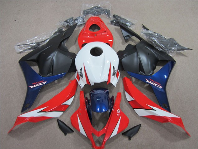 Comprare Carena Moto Honda CBR600RR 2009-2012 - Bianco Rosso Blu Nero Opaco