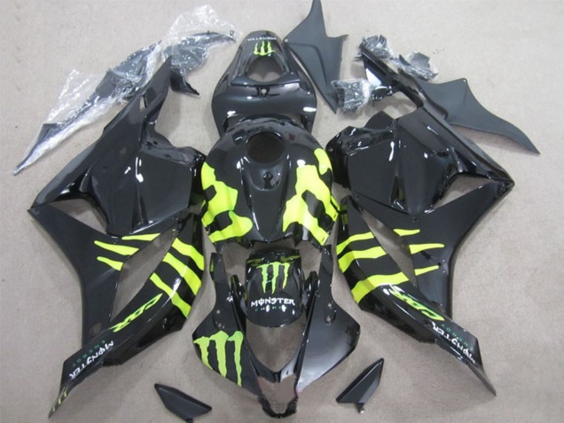 Comprare Carena Moto Honda CBR600RR 2009-2012 - Nero Lucido Giallo Mostro