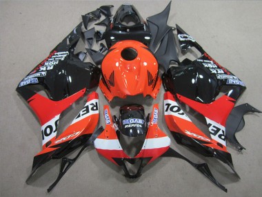 Comprare Carena Moto Completo Honda CBR600RR 2009-2012 - Arancia Bianco Rosso Nero Lucido Repsol