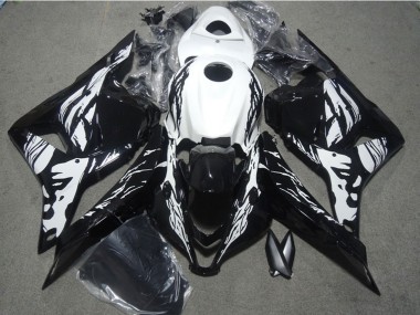 Comprare Kit Carena Moto ABS Honda CBR600RR 2009-2012 - Bianco Nero Lucido