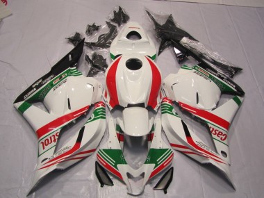 Comprare Carena Moto Honda CBR600RR 2009-2012 - Bianco Rosso Verde Castrol