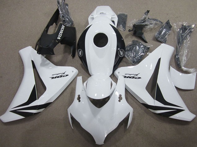 Comprare Carena Moto Honda CBR1000RR 2008-2011 - Bianco Nero Lucido Fireblade