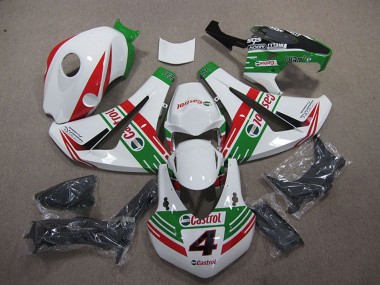 Comprare Carena Moto Honda CBR1000RR 2008-2011 - Bianco Rosso Verde Castrol 4