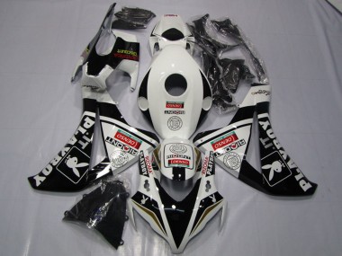Comprare Carena Moto Honda CBR1000RR 2008-2011 - Bianco Nero Lucido DENSO Playboy