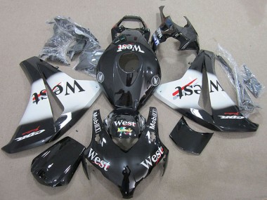 Comprare Carena Moto Honda CBR1000RR 2008-2011 - Nero Lucido Bianco West