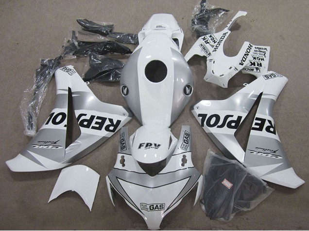 Comprare Carena Moto Honda CBR1000RR 2008-2011 - Bianco Argento Nero Repsol