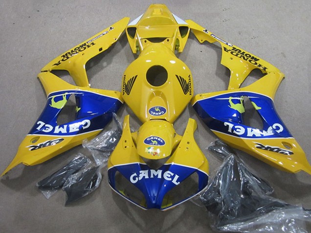 Comprare Carena Moto Honda CBR1000RR 2006-2007 - Giallo Blu Cammello