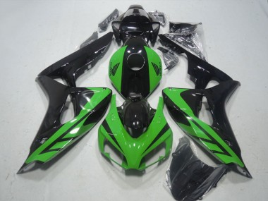 Comprare Carena Moto Honda CBR1000RR 2006-2007 - Verde Nero Lucido