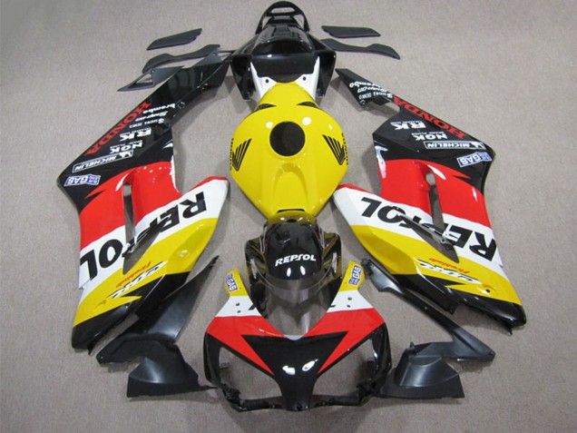 Comprare Carena Moto Honda CBR1000RR 2004-2005 - Giallo Bianco Rosso Nero Lucido Repsol