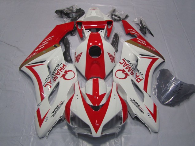 Comprare Carena Moto Honda CBR1000RR 2004-2005 - Bianco Rosso Pramac