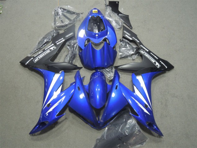 Comprare Carena Moto Honda CBR1000RR 2004-2005 - Blu Bianco Nero Opaco