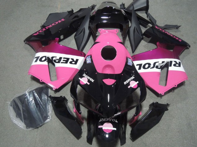 Comprare Carena Moto Honda CBR1000RR 2004-2005 - Rosa Bianco Nero Lucido Repsol