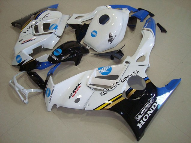 Comprare Carena Moto Honda CBR600 F3 1995-1996 - Bianco Blu Nero Lucido Konica Minolta