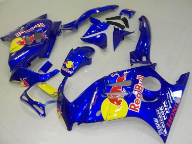 Comprare Carena Moto Honda CBR600 F3 1995-1996 - Blu Giallo Red Bull
