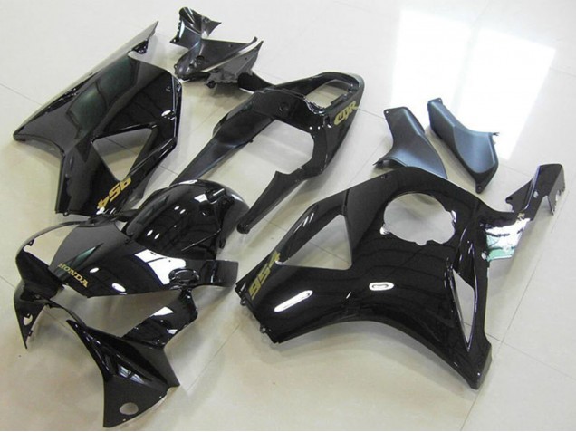 Comprare Carena Moto Honda CBR900RR 954 2002-2003 - Nero Lucido Oro Decal