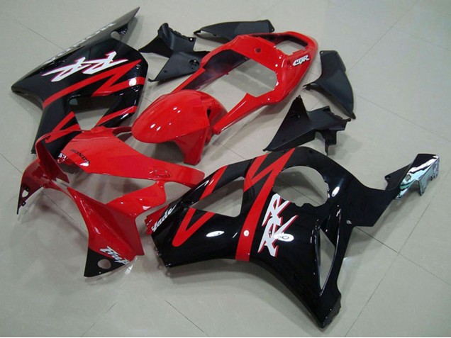 Comprare Carena Moto Honda CBR900RR 954 2002-2003 - Rosso Nero Lucido Banda