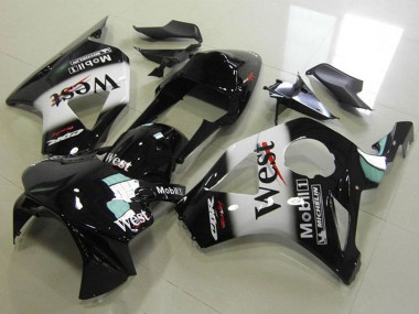 Comprare Carena Moto Honda CBR900RR 954 2002-2003 - Nero Lucido Bianco West