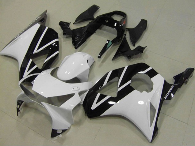 Comprare Carena Moto Honda CBR900RR 954 2002-2003 - Bianco Nero Lucido