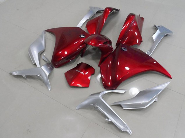 Comprare Carena Moto Honda VFR 1200 2010-2014 - Argento Rosso
