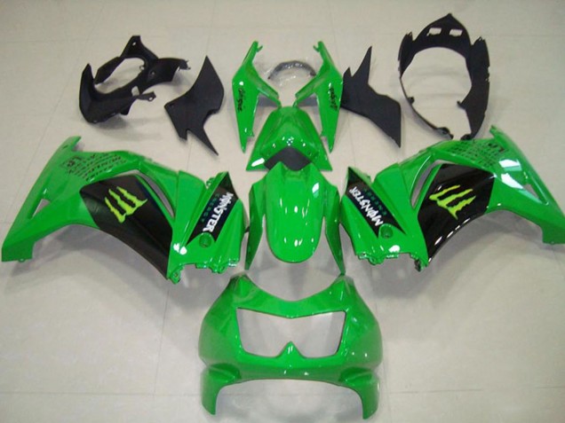 Comprare Carena Moto Kawasaki ZX250R 2008-2012 - Verde Nero Mostro
