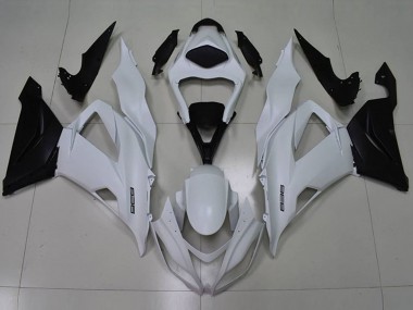 Comprare Carena Moto Kawasaki ZX6R 2013-2018 - Bianco Nero 636