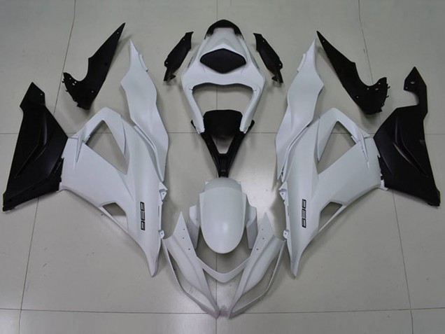 Comprare Carena Moto Kawasaki ZX6R 2013-2018 - Bianco Nero 636