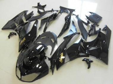 Comprare Carena Moto Kawasaki ZX6R 2013-2018 - Nero Lucido Oro Ninja
