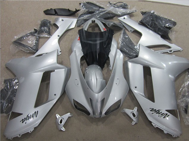 Comprare Carena Moto Kawasaki ZX6R 2007-2008 - Argento