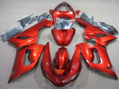 Comprare Carena Moto Kawasaki ZX6R 2005-2006 - Rosso