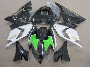 Comprare Carena Moto Kawasaki ZX10R 2004-2005 - Nero Bianco Oro Ninja