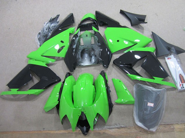 Comprare Carena Moto Kawasaki ZX10R 2004-2005 - Nero Verde