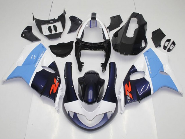 Comprare Carena Moto Suzuki TL1000R 1998-2003 - Bianco Azzurro Chiaro Nero