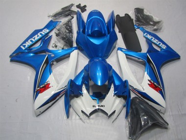 Comprare Carena Moto Suzuki GSXR 600 2006-2007 - Bianco Blu Rosso
