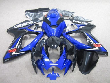 Comprare Carena Moto Suzuki GSXR 600 2006-2007 - Blu Bianco Nero Lucido Rosso