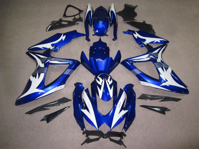 Comprare Carena Moto Suzuki GSXR 600 2008-2010 - Bianco Blu