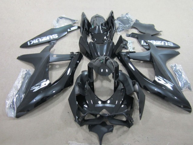 Comprare Carena Moto Suzuki GSXR 600 2008-2010 - Nero Lucido Bianco